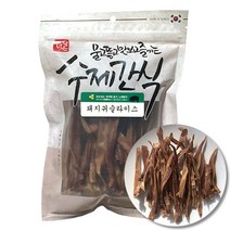더담은 수제간식 21종, 1봉, 돼지귀슬라이스 150g