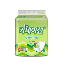 카네이션 일자형패드(2회)30개입 성인기저귀, 8팩