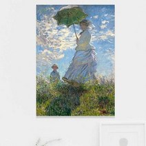 아트박스/익스트리모 주문제작 액자 모네 Woman with a Parasol, 양산을쓴여인, 주문액자