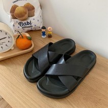발편한 땀안차는 가벼운 슬리퍼 남성사무실슬리퍼