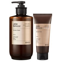 려 자양윤모 탈모전문케어 샴푸(제주산들바람) 샴푸 585ml+트리트먼트 200ml