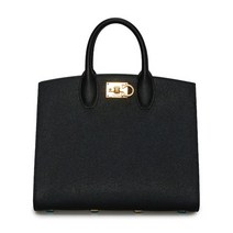 [페라가모] 스몰 스튜디오 토트백 210398 740941 BLACK