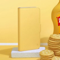 어썸디자인 플랫 가죽 지갑 다이어리 케이스