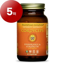 HealthForce Superfoods 헬스포스 슈퍼푸드 인터그리티 익스트랙츠 코디셉스 머시룸 90캡슐, 5팩