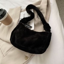 뽀글이 털 여자 퍼 가방 밍크 여성 토드 숄더 미니