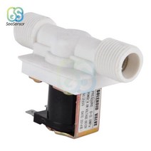 전동벨브 솔벨브 220v 110v 24v 12v 플라스틱 솔레노이드 밸브 자기 세탁기 디스펜서 식수 공압 압력 컨트롤러 스위치, 그리고 110v