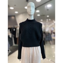 [보브] 언밸런스 케이블 크롭 니트 7122450500 뉴코아일산