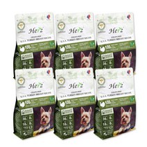 허즈사료 [10%할인] 허즈 알러지 눈물사료 칠면조가슴살 1박스(6개) 사료, 6개, 908g
