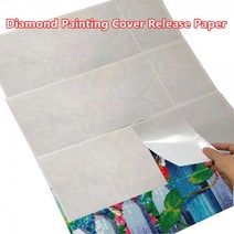 집콕취미 보석십자수 집에서할수있는취미 DIY 다이아몬드 페인팅 도구 액세서리 릴리스, 50개
