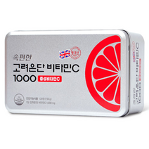 고려은단 속편한 비타민C 1000, 120정, 4개