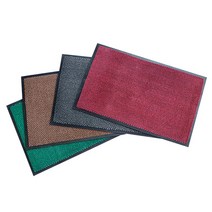 [KT알파쇼핑]제이오마켓 도트 무지 현관매트 190X300cm 레드/출입구 업소용 사무실 미끄럼방지 쿠션 발매트
