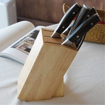 주방용 신혼부부용 칼수납용 내추럴디자인 우드칼블록 가정용 원룸용