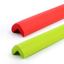 스폰지형 모서리 보호대 / 50cm 충격방지 식탁 서랍장 안전가드 코너캡 푹신한쿠션 커버, 그린