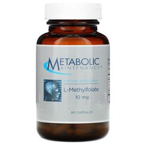 Metabolic Maintenance 메타볼릭 메인터넌스 엘 메틸폴레이트 엽산 L Methylfolate 10mg 90캡슐, 90정