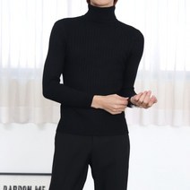 [바젤] 품질좋은 남자데이트룩에서 비스니스룩 터틀넥 니트
