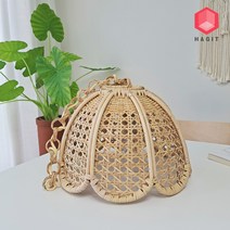 인테리어 라탄 식탁등 조명 펜던트 레일 전등갓 라탄등 우드, 케인라탄등(내추럴 원형)+화이트 직부용 전등기구