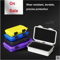 유산 보호 상자 플라스틱 다기능 악기 도구 귀중품 거품 라이닝과 작은 포장 저장, 1개, black with foam, 160-95-33 mm