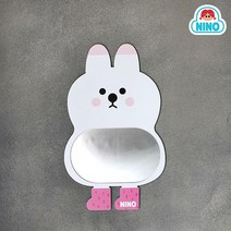 아이방 소품 안전 거울 니노 미러보드미니 흰토끼, 없음