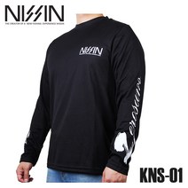 니신 KNS-01 브랜드져지 긴팔 티셔츠 낚시의류