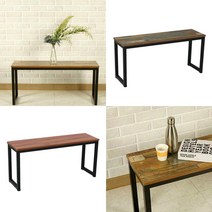 마켓리사 2인용벤치 거실 나무 미니 벤취 원목 베란다 현관 신발장 복도 테이블 실내 2인 3인 벤치의자, 1인 멀바우벤치의자