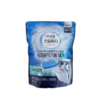 엘지생활건강 자연퐁 스팀워시 식기세척기 전용 타블렛 세제 10G X 55입, 6개