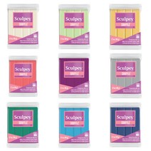 스컬피 수플레 Sculpey Souffle 48g/경량 폴리머클레이, JSSU6005 수플레-Cornflower