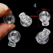 4번 투명 스프링 코드락 10개