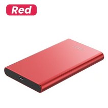 스팀 덱 댁 게임기 닌텐도 스위치 128TBUSB 3.0 외장 하드 디스크 드라이브 2.5 SSD 컴퓨터 액세서리 SATA 저장 장치 데스크탑 노트북 범용 300485, 16TB, 빨간색