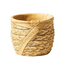 빈티지 라탄화병 북유럽 꽃병 바구니 신혼 카페 매장 내츄럴 화병 오브제 장식 화분, 대나무 직조 상자