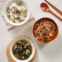 [산들해반찬]한우수제국3종 1200g, 1개, 400g