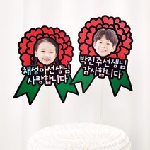 [제작] DIY 카네이션 포토토퍼 PCT1 / 홈파티 파티용품 스승의날 부모님 어버이날, DIY 카네이션 포토토퍼 ++제작++ PCT1