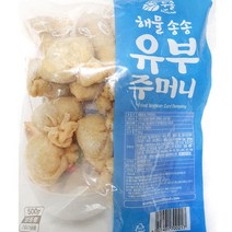 두솔식품 (2플러스1) 유부주머니 두솔 해물송송 500g 식자재 다팜 유부주머니 두솔식품G, 1개