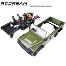승합차 suv 루프랙 RCDream 와일드 디펜더 RD110 하드 바디 오픈 버전 324mm 휠베이스 TRX4 업그레이드 옵, [02] RG Body - Interior
