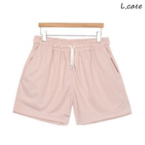 [엘케이트] 여자 반바지 LJJ006 밴딩 트레이닝 3부 팬츠