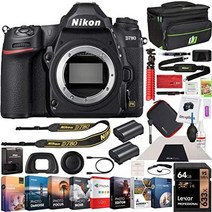 nikon d780 풀 프레임 dslr 디지털 slr 4k fx 포맷 카메라 바디 번들 사진 및 비디오 전문 편집 소프트웨어 키트 데코 기어 카메라 가방 2x 충전식 배터리 64G, 몸만