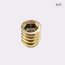 디데이마트 총알피스 번데기 가시너트 총알나사, 뻔데기 8X15_(5개)