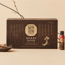 NEW 발휘 발효홍삼 K 프리미엄100퍼 유산균 발효 50mlX30병