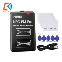 RFID 디코딩 복사기 NFC 스마트 칩 카드 판독기 13.56Mhz 1K s50 배지 복제 125Khz T5577 토큰 태그 작가 P, 01 PM-PRO and tags