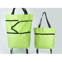 바퀴달린 장바구니 캐리어 장보기 카트 시장 바구니, 레드, 1개