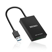 [업그레이드 버전] Rocketek XQD 리더. XQD 카드 리더 XQD G 시리즈와 XQD M 시리즈에 대응 WindowsMac OS용 USB 3.0 XQD 메모리 모듈, 120GB