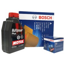 쏘렌토 MQ4 하이브리드 20년03- 가솔린 합성유 모튤 멀티파워플러스 5W30 5L+보쉬 오일필터 O0380+에어크리너 A3031