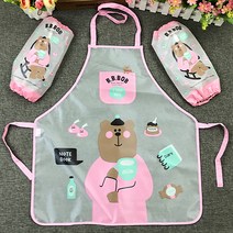 앨리홈 어린이앞치마+팔토시