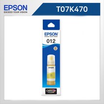 엡손 정품 잉크 T07K470 노랑 L8160 L8180