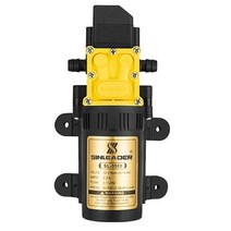 자동 농업용 양수기 지하수모터 전기 2 3 4 1인치 양수기 펌프 Sinleader 물, 12v 3.1lpm, 노란색