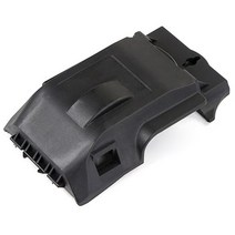 1/8 HPI 레이싱 야만인 XL 플럭스 토랜드 몬스터 브러시리스 트럭 Rc 자동차 부품 용 전자 장비 박스 커버, [01] Black