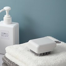 자극없는 실리콘 샴푸브러쉬 케어 두피마사지(화이트), 상세 참조