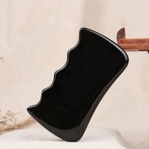 MOASO 물소뿔 괄사 사각괄사 3호 얼굴 복부 마사지 지압봉 경락마사지 도구