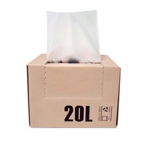 (에스디) 롤형 쓰레기봉투/분리수거 비닐봉투, 70매입-투명, 20L-1개