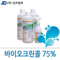 진로발효 바이오 크린콜 3L + 450ml 공병 75%, 1개, 3.45L