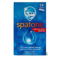 Spatone 스파톤 액상 철분제 오리지널 14개입 4팩 Natural Liquid Iron Supplement Original